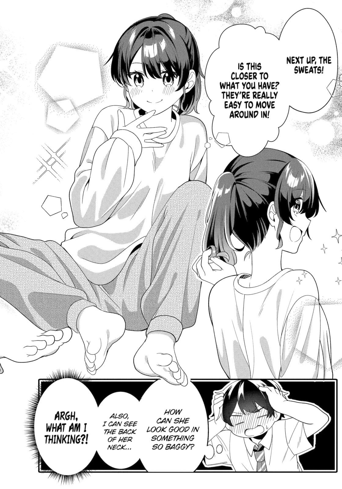 Alone in a Room With a Beautiful Girl in Defenseless Cute Pajamas