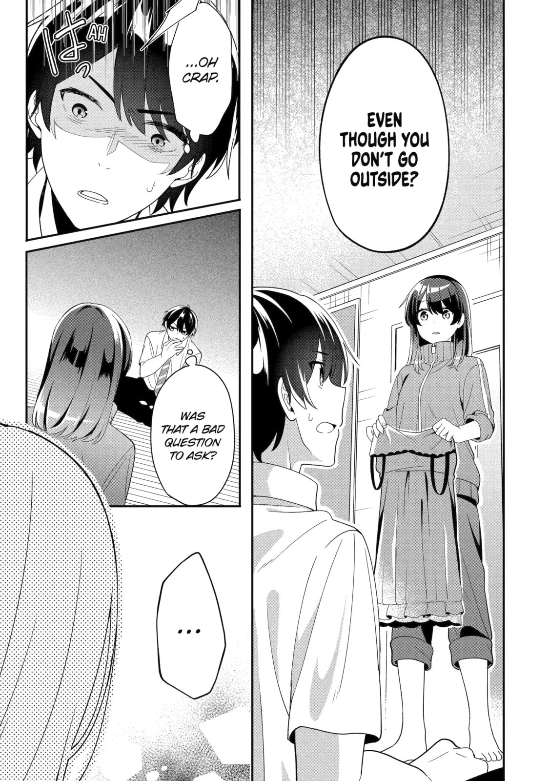 Alone in a Room With a Beautiful Girl in Defenseless Cute Pajamas