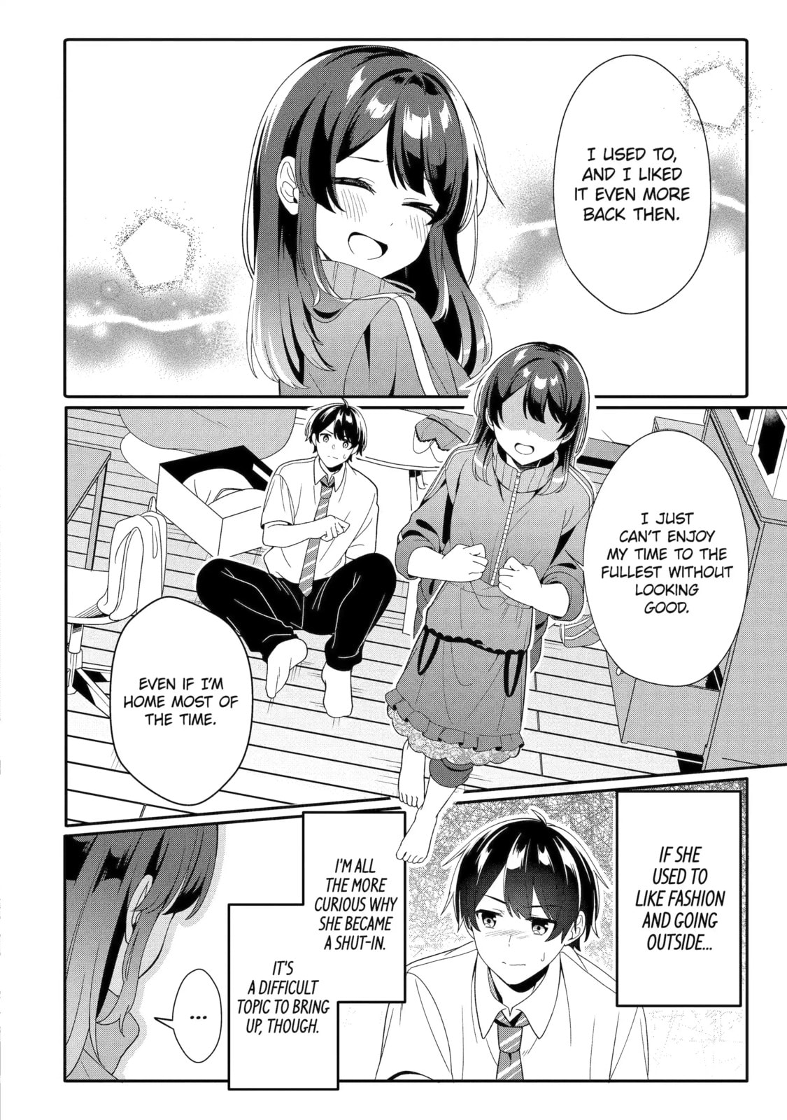 Alone in a Room With a Beautiful Girl in Defenseless Cute Pajamas