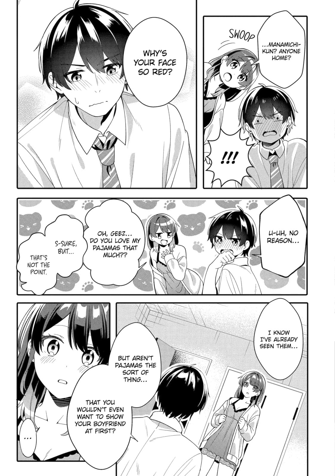 Alone in a Room With a Beautiful Girl in Defenseless Cute Pajamas