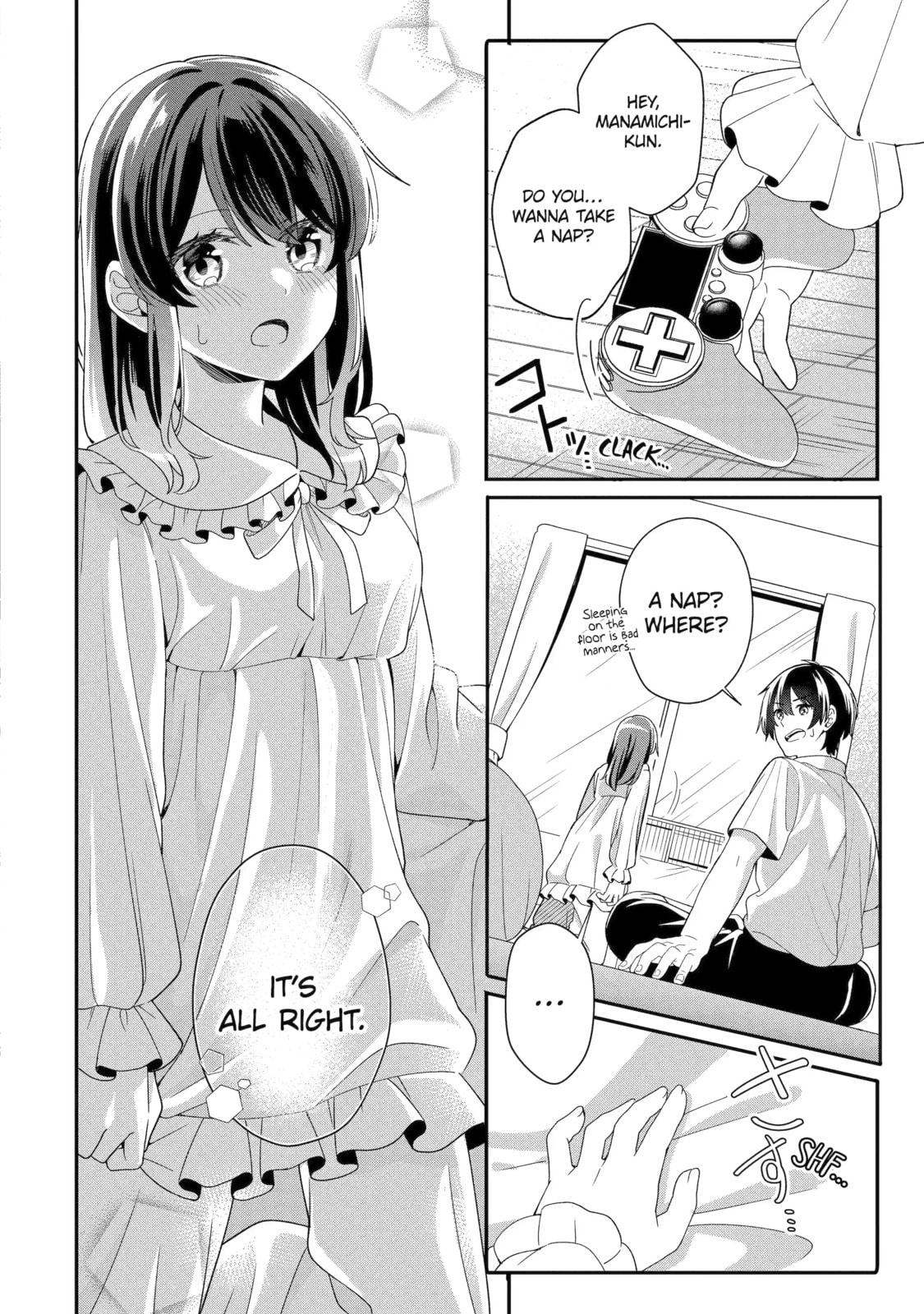 Alone in a Room With a Beautiful Girl in Defenseless Cute Pajamas