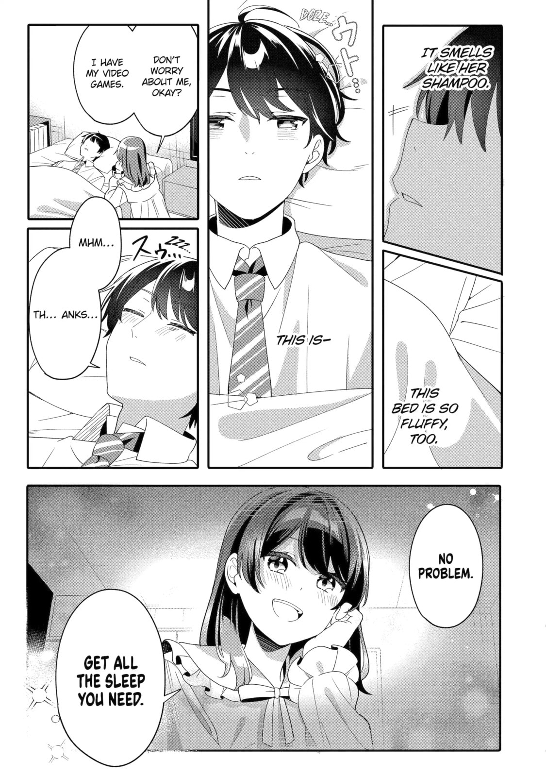 Alone in a Room With a Beautiful Girl in Defenseless Cute Pajamas