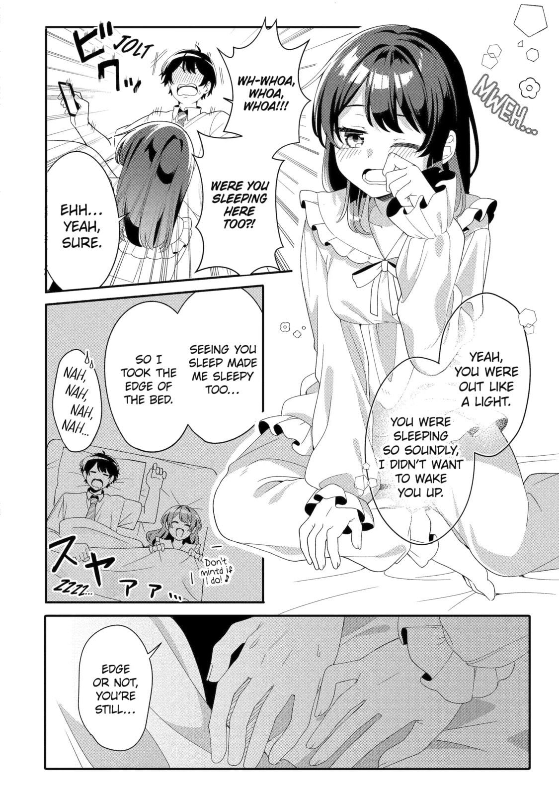 Alone in a Room With a Beautiful Girl in Defenseless Cute Pajamas