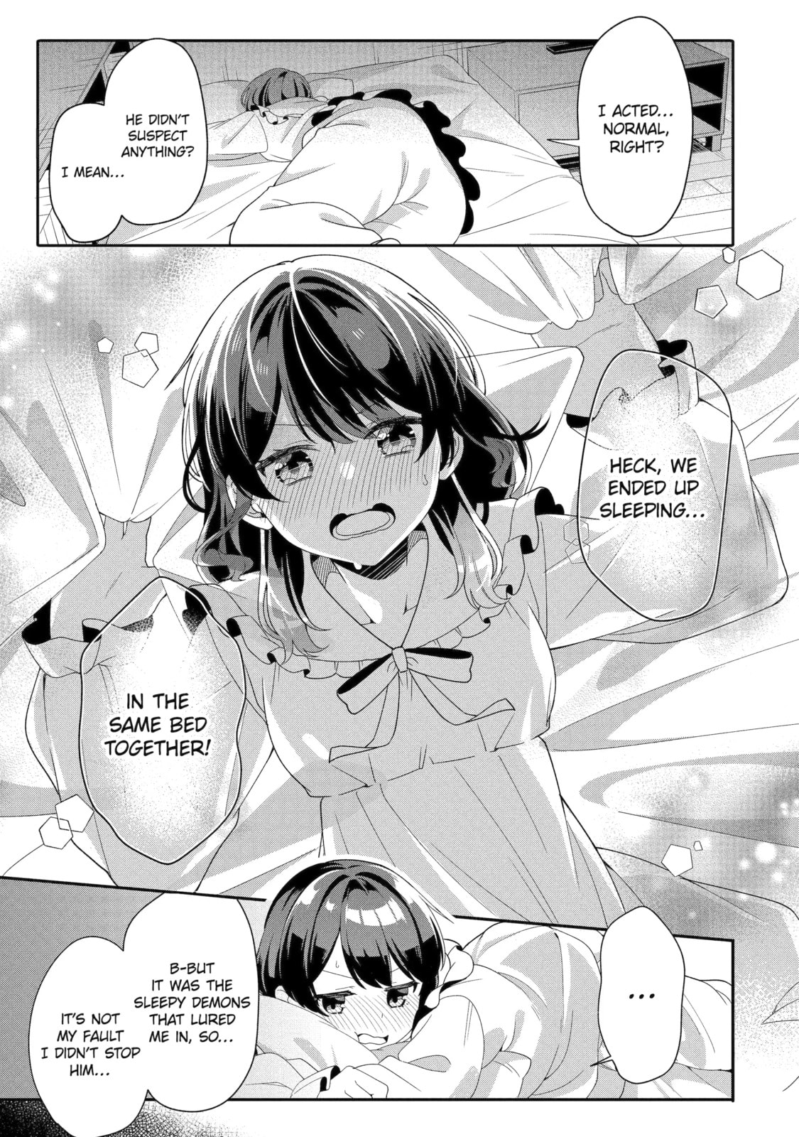 Alone in a Room With a Beautiful Girl in Defenseless Cute Pajamas