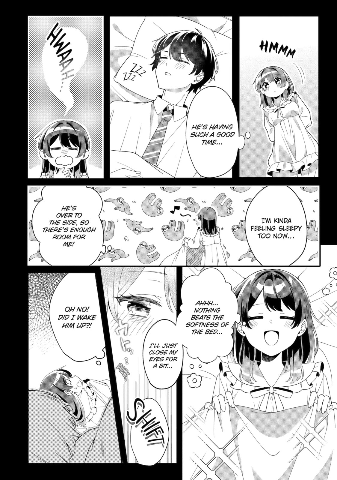 Alone in a Room With a Beautiful Girl in Defenseless Cute Pajamas