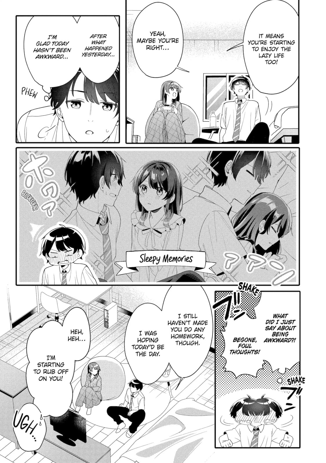 Alone in a Room With a Beautiful Girl in Defenseless Cute Pajamas