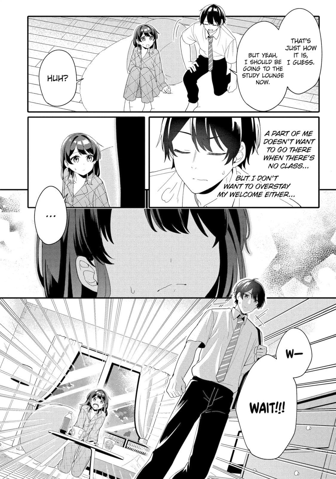 Alone in a Room With a Beautiful Girl in Defenseless Cute Pajamas