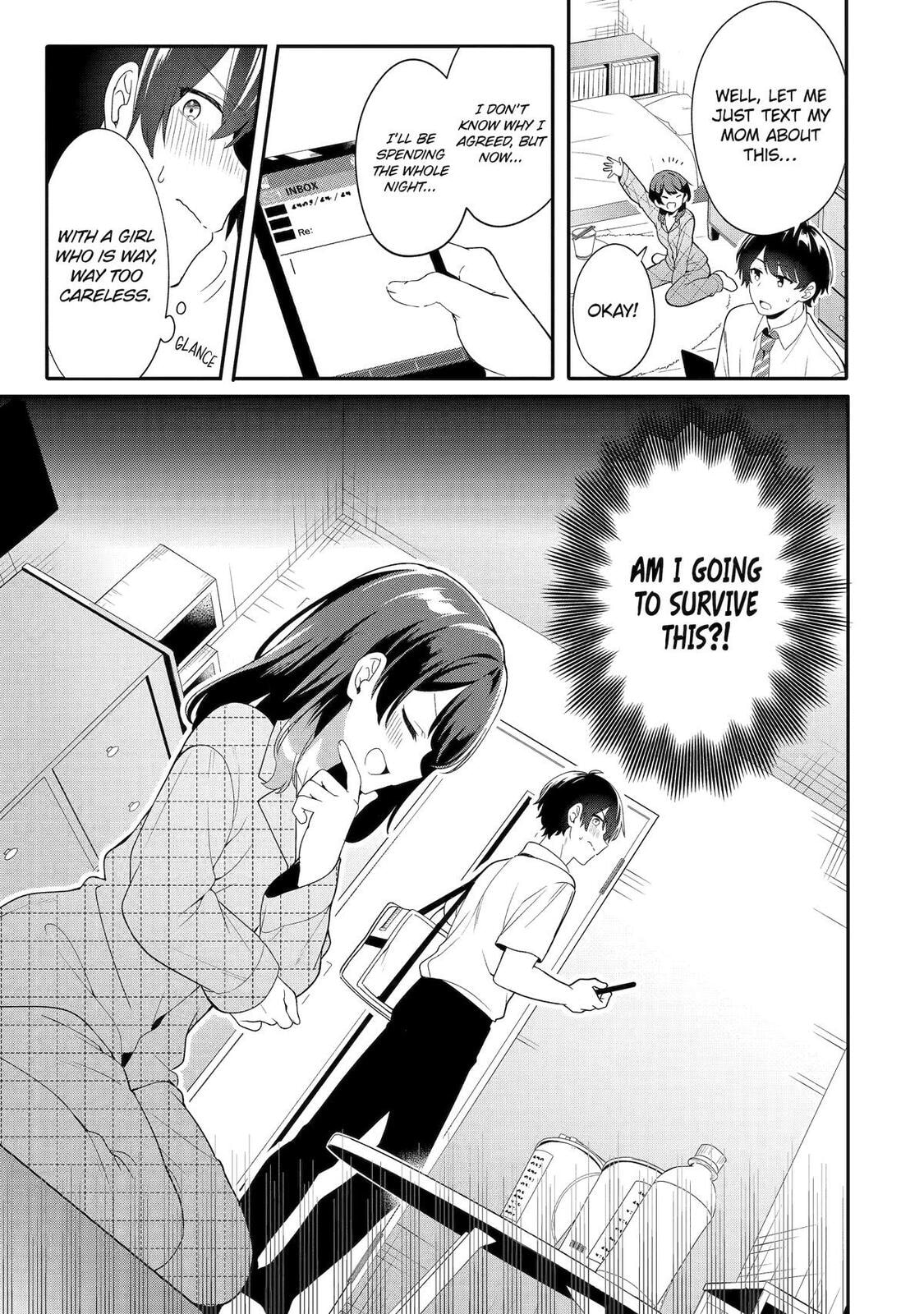 Alone in a Room With a Beautiful Girl in Defenseless Cute Pajamas