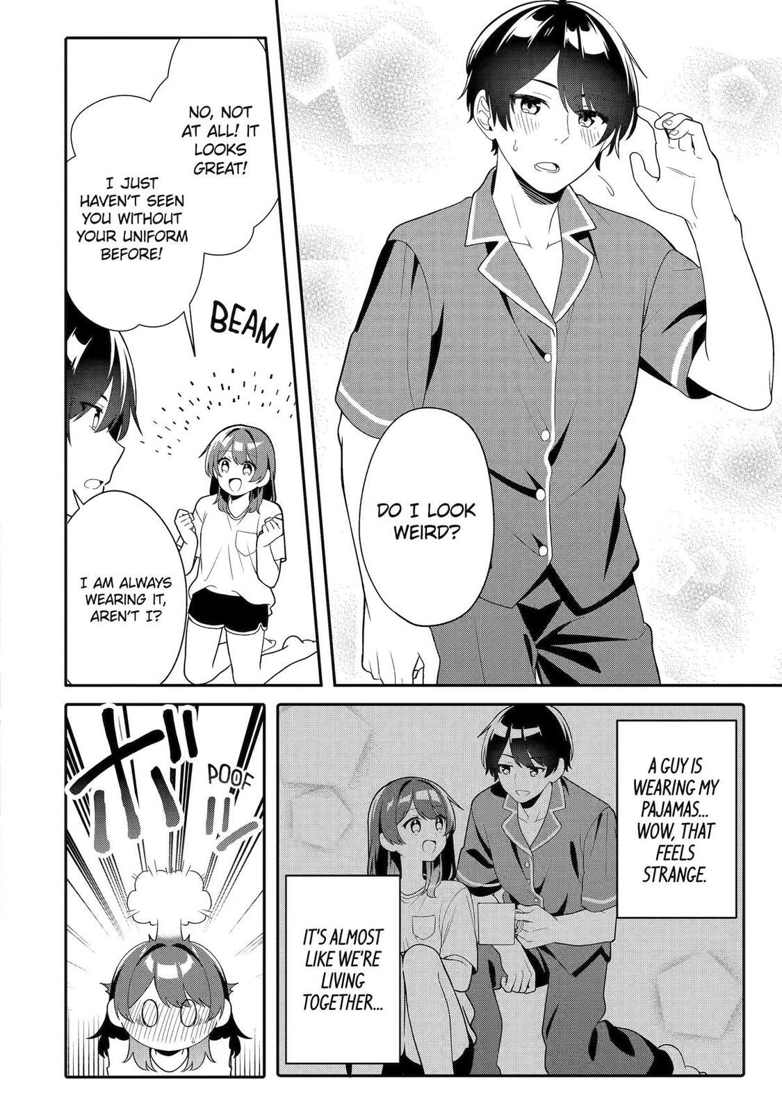 Alone in a Room With a Beautiful Girl in Defenseless Cute Pajamas