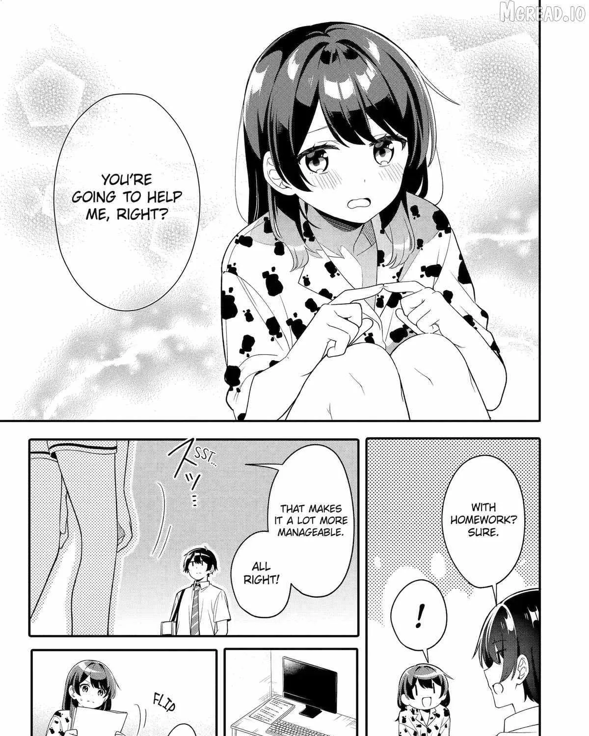 Alone in a Room With a Beautiful Girl in Defenseless Cute Pajamas