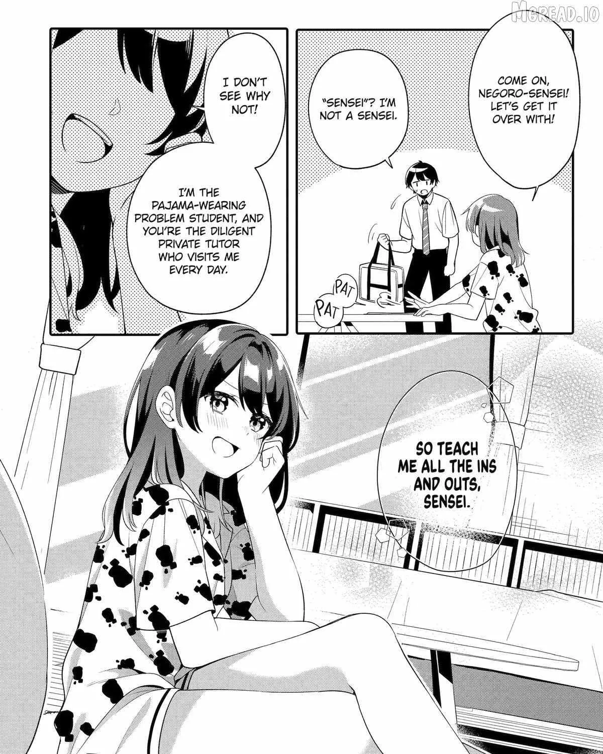 Alone in a Room With a Beautiful Girl in Defenseless Cute Pajamas