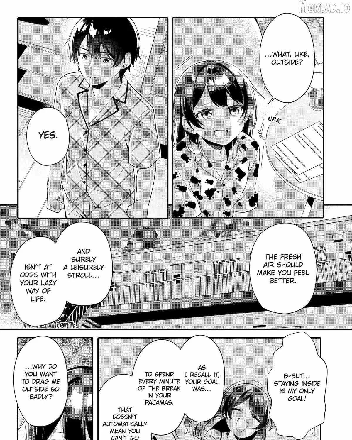 Alone in a Room With a Beautiful Girl in Defenseless Cute Pajamas