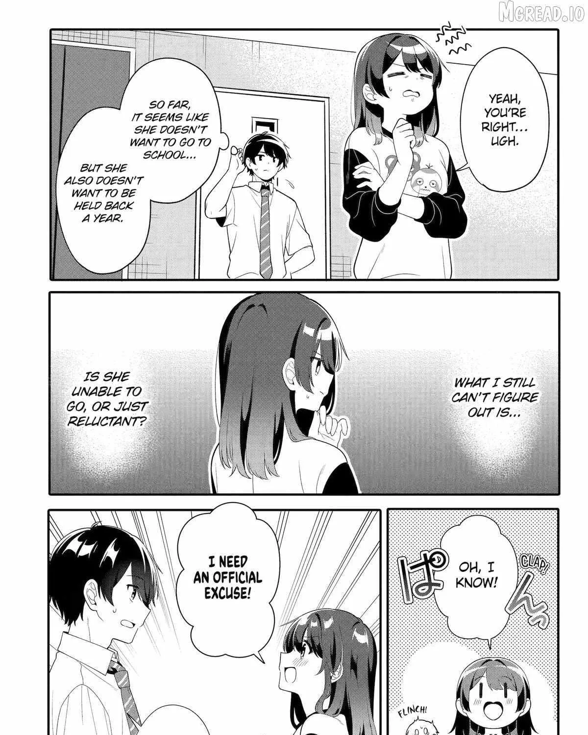 Alone in a Room With a Beautiful Girl in Defenseless Cute Pajamas
