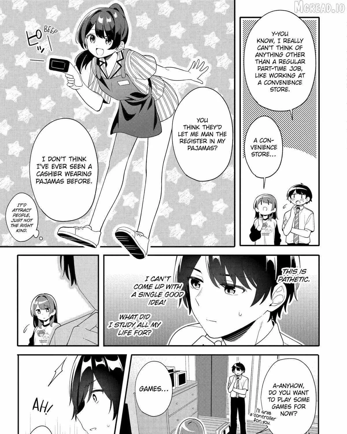 Alone in a Room With a Beautiful Girl in Defenseless Cute Pajamas