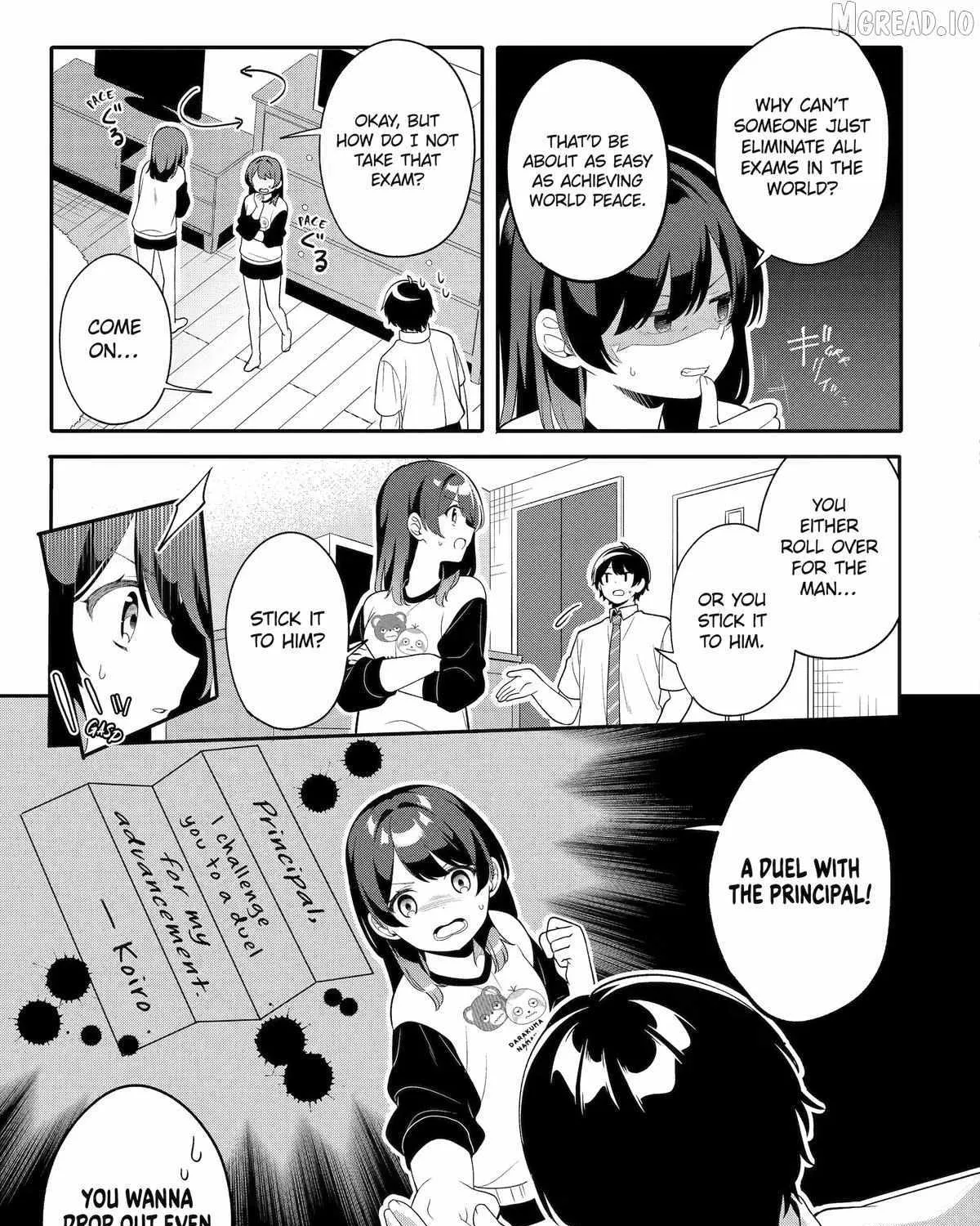 Alone in a Room With a Beautiful Girl in Defenseless Cute Pajamas