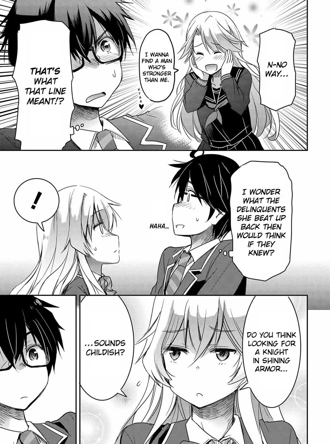 I Want to Marry a Man Stronger Than Me!