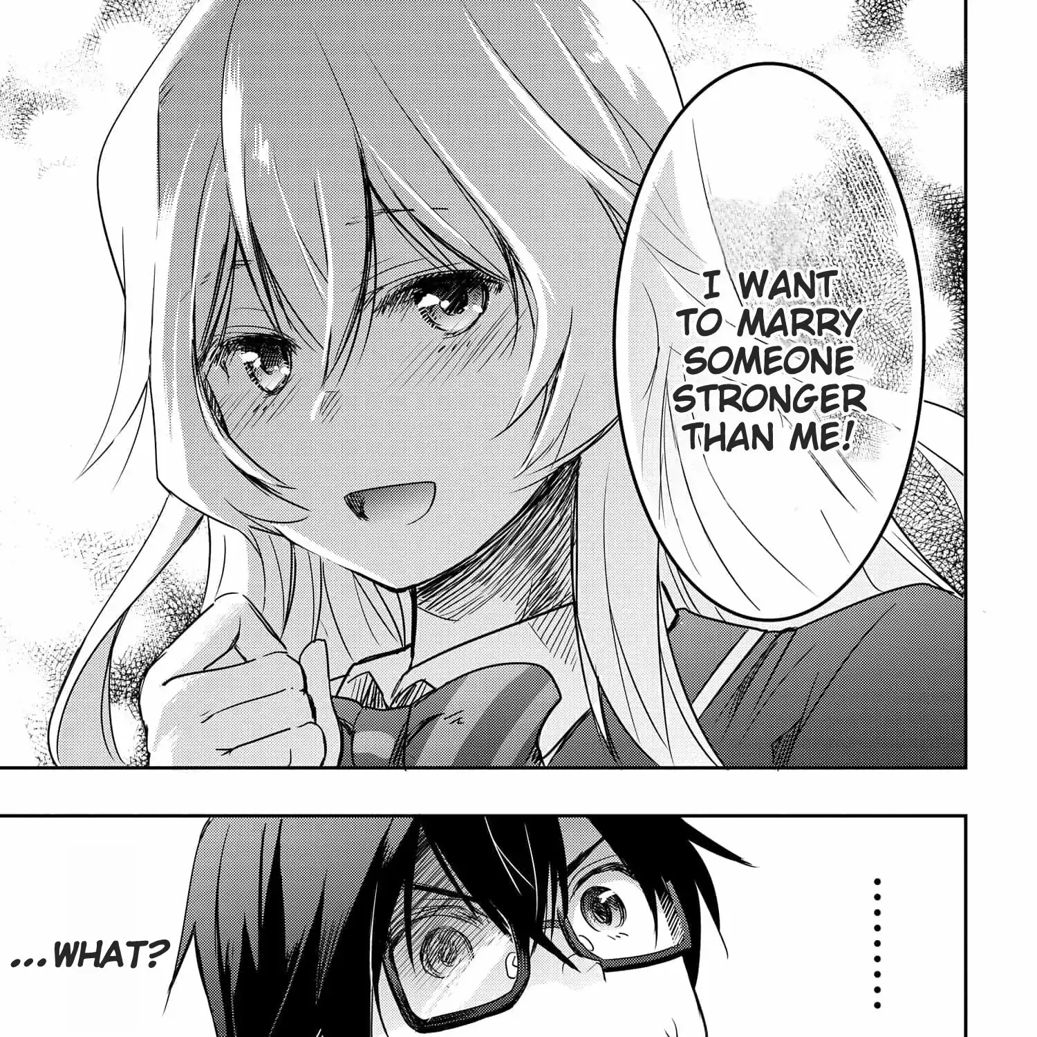 I Want to Marry a Man Stronger Than Me!