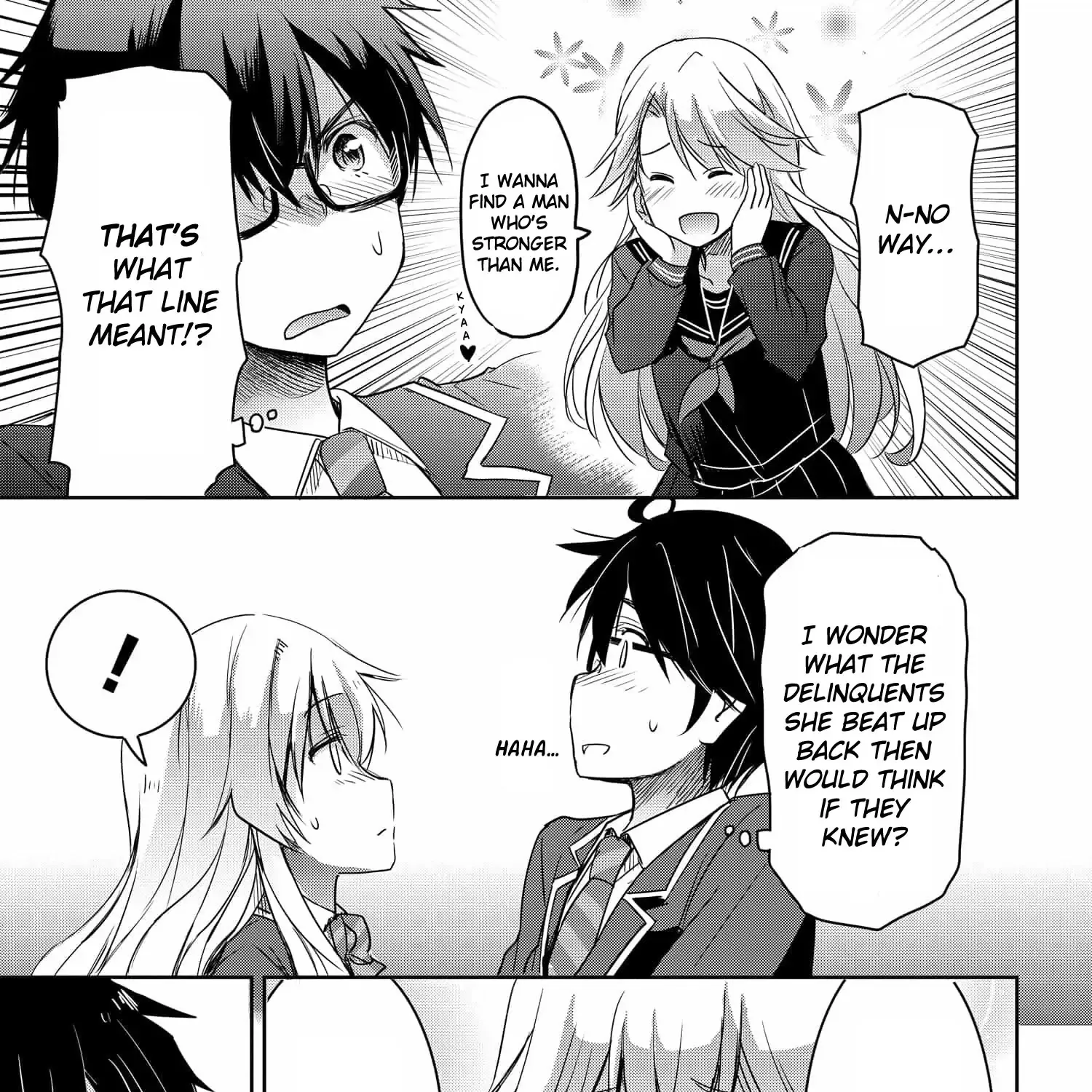 I Want to Marry a Man Stronger Than Me!