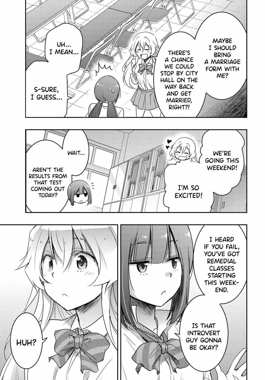 I Want to Marry a Man Stronger Than Me!