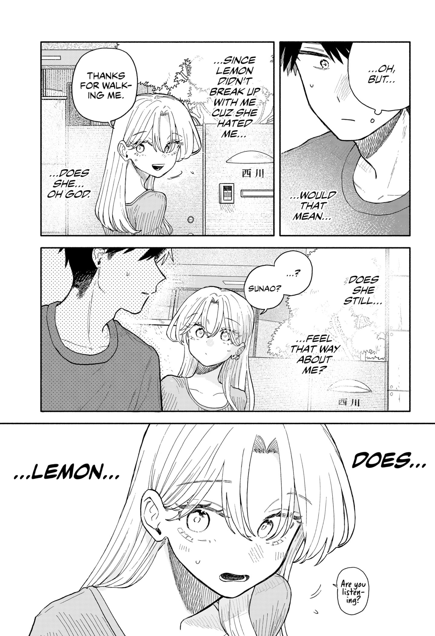 Hope You're Happy, Lemon
