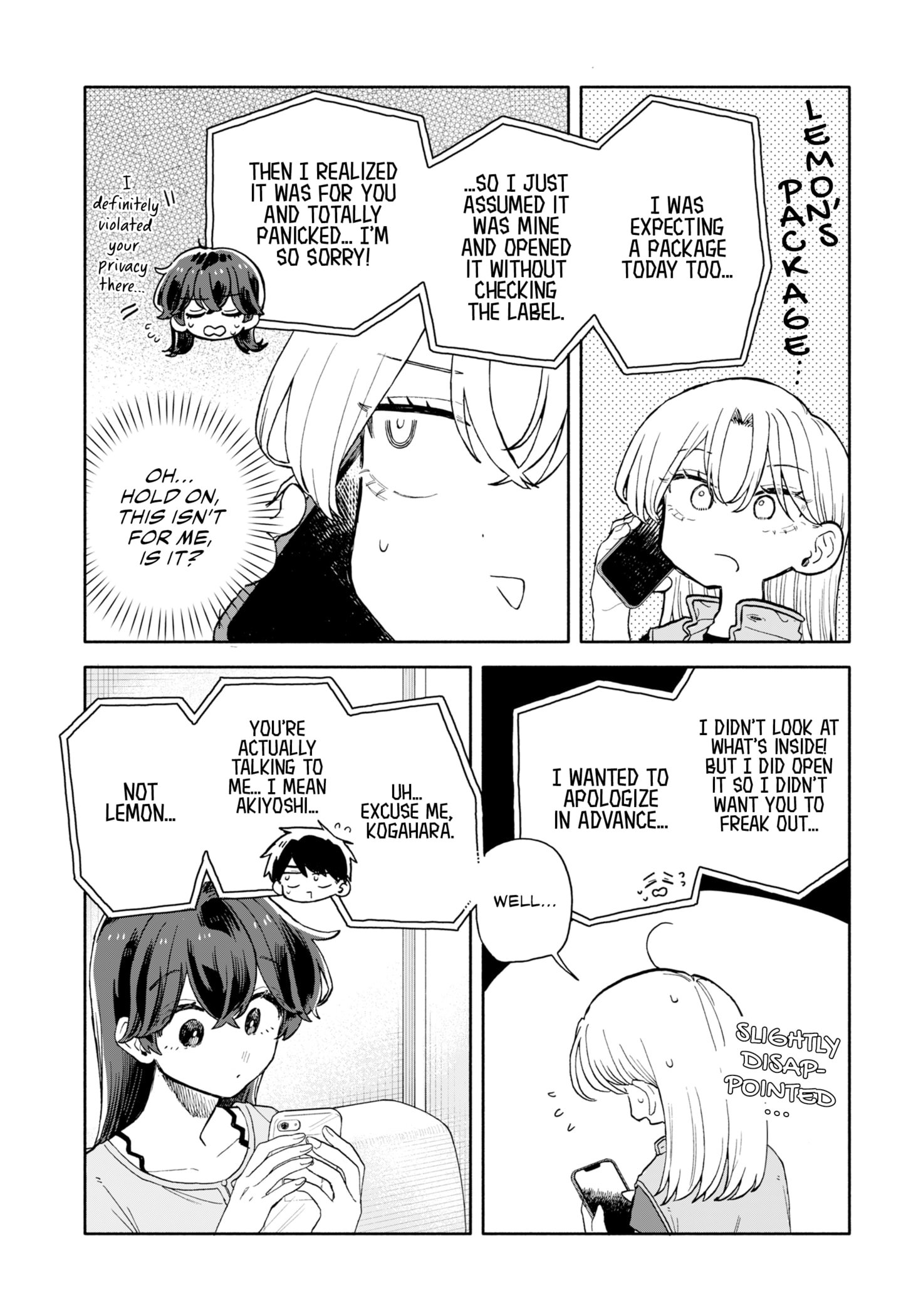 Hope You're Happy, Lemon