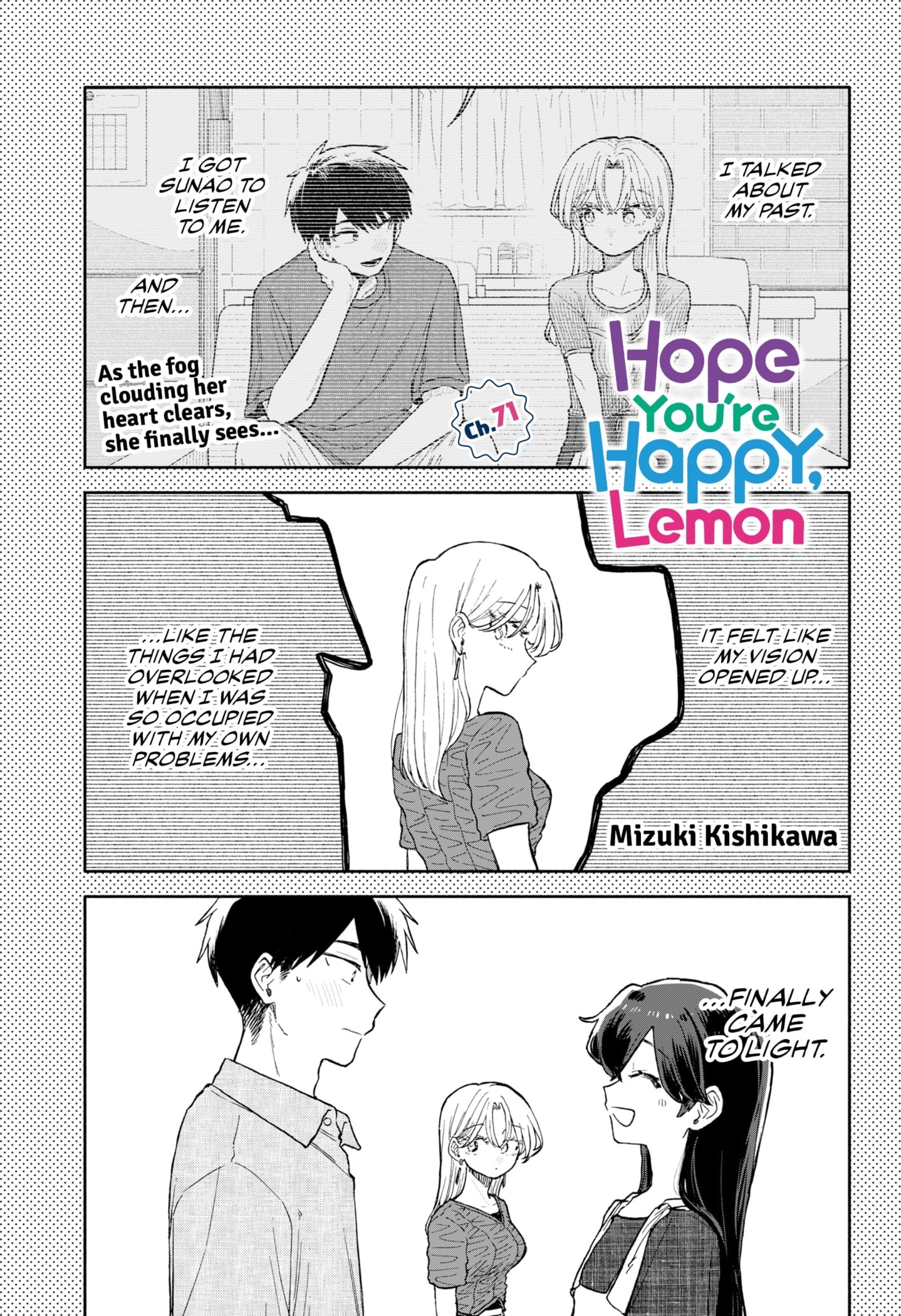 Hope You're Happy, Lemon