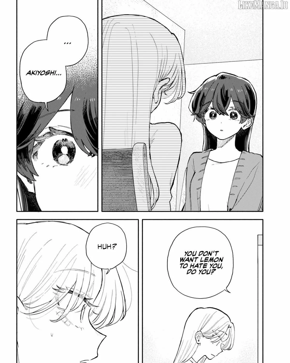 Hope You're Happy, Lemon