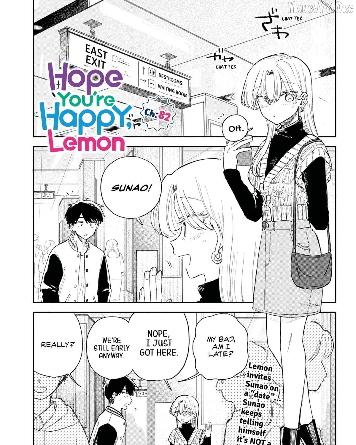 Hope You're Happy, Lemon