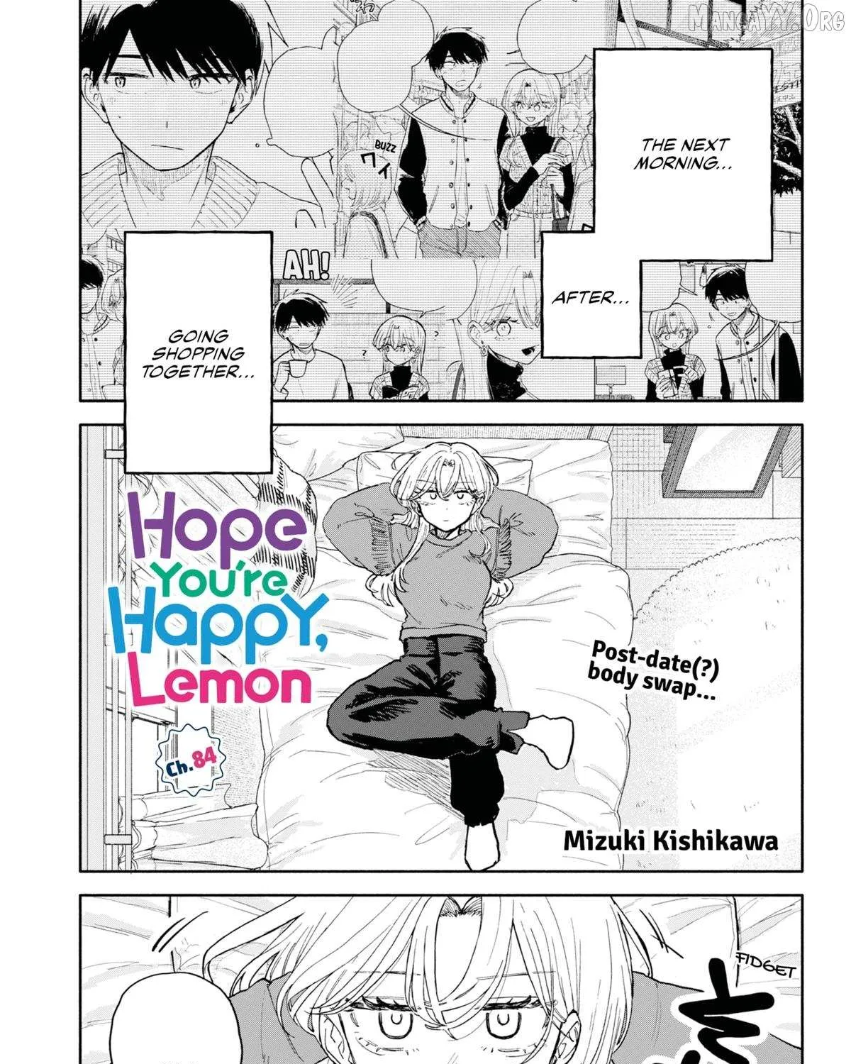 Hope You're Happy, Lemon