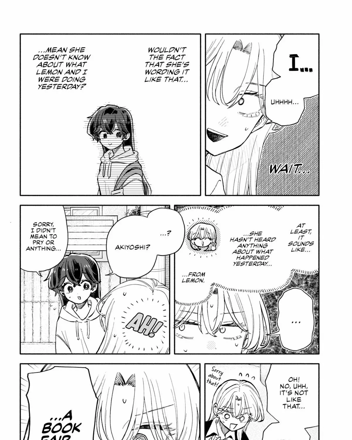 Hope You're Happy, Lemon