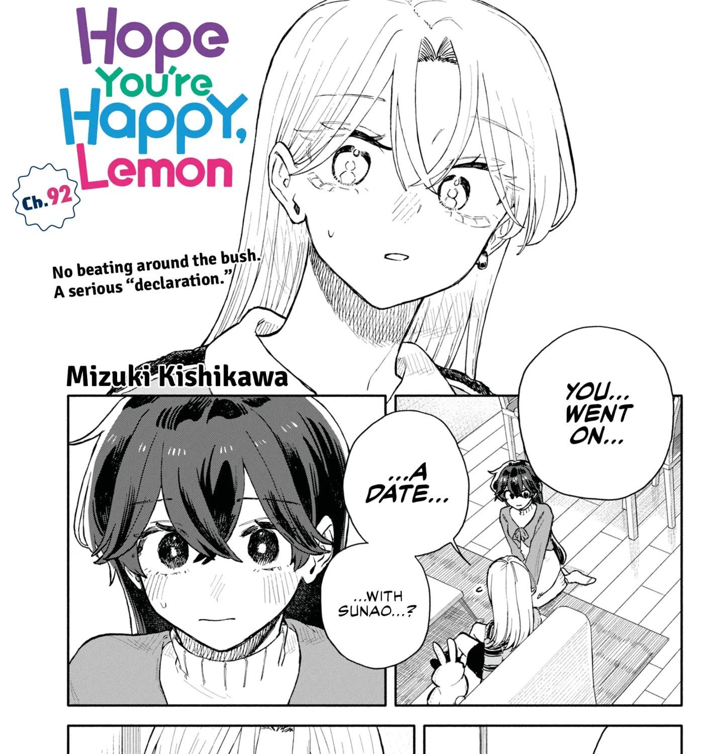 Hope You're Happy, Lemon
