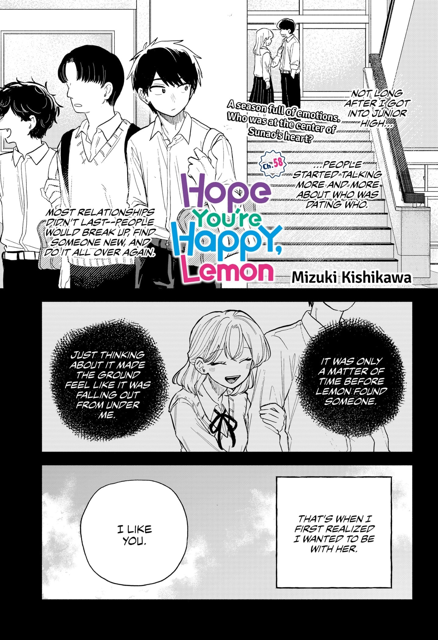 Hope You're Happy, Lemon