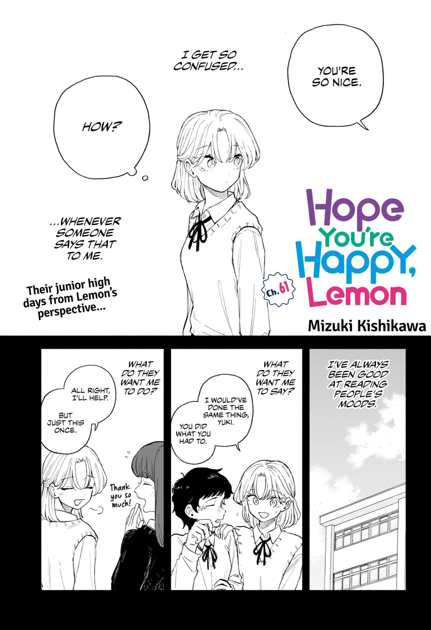 Hope You're Happy, Lemon