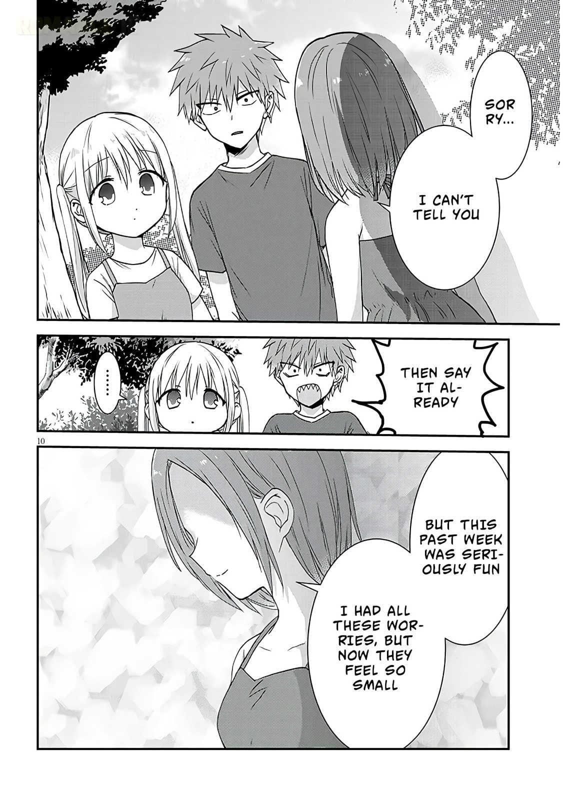 Expressionless Face Girl and Emotional Face Boy+