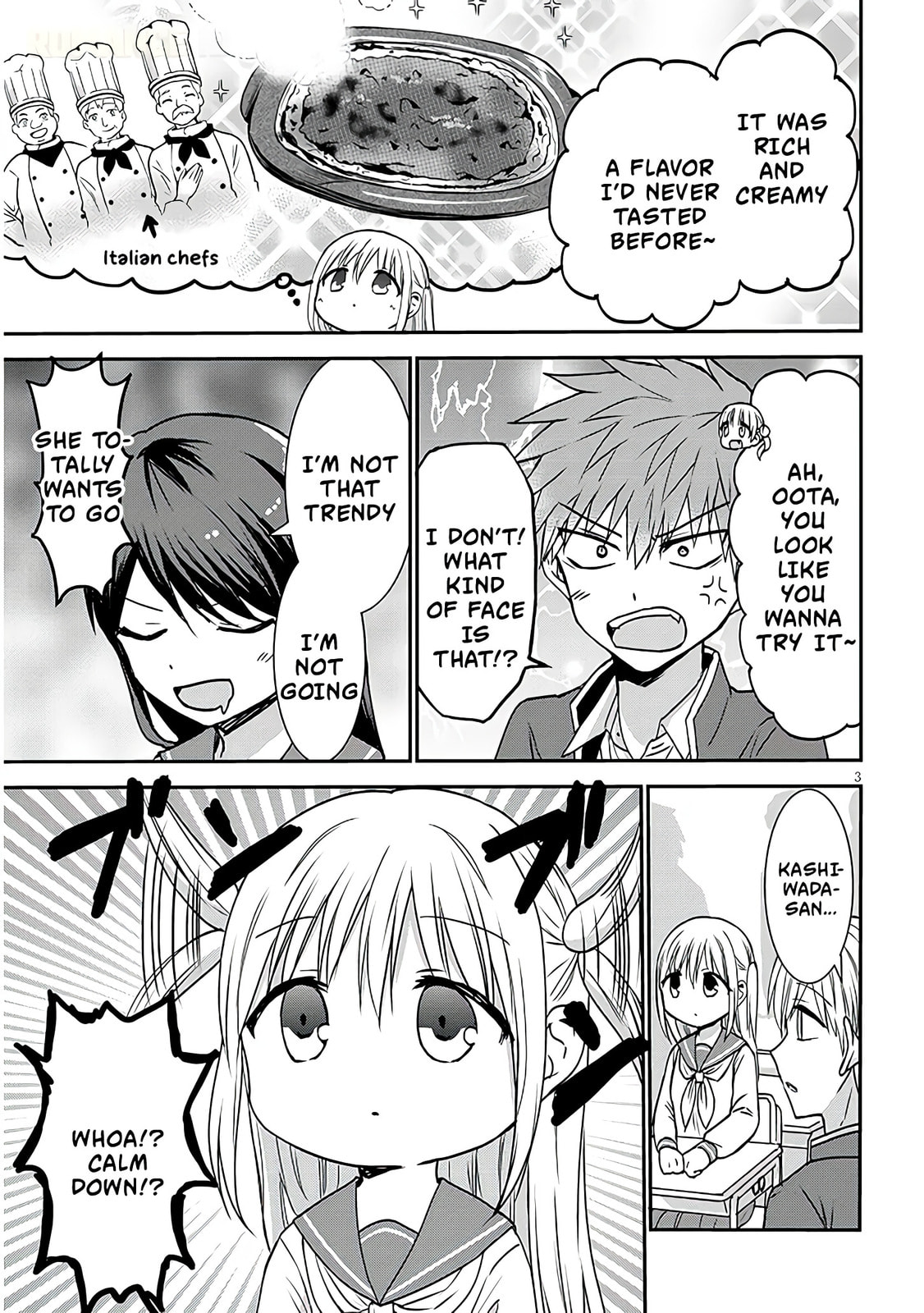 Expressionless Face Girl and Emotional Face Boy+