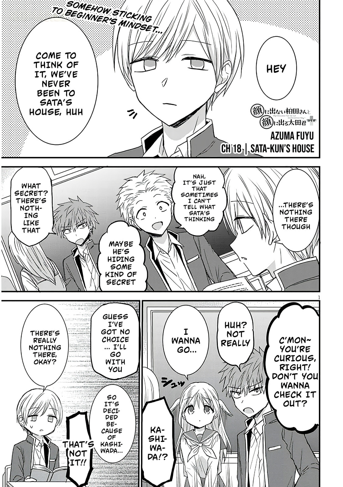 Expressionless Face Girl and Emotional Face Boy+