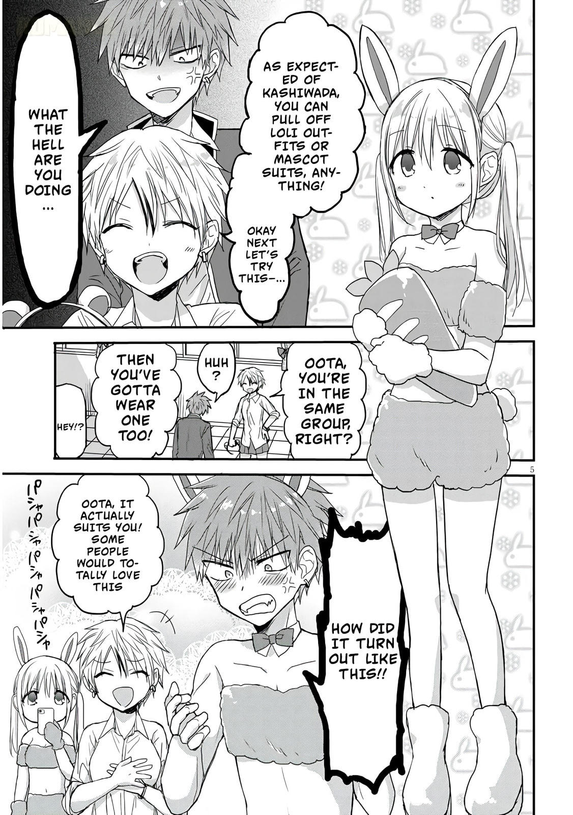 Expressionless Face Girl and Emotional Face Boy+