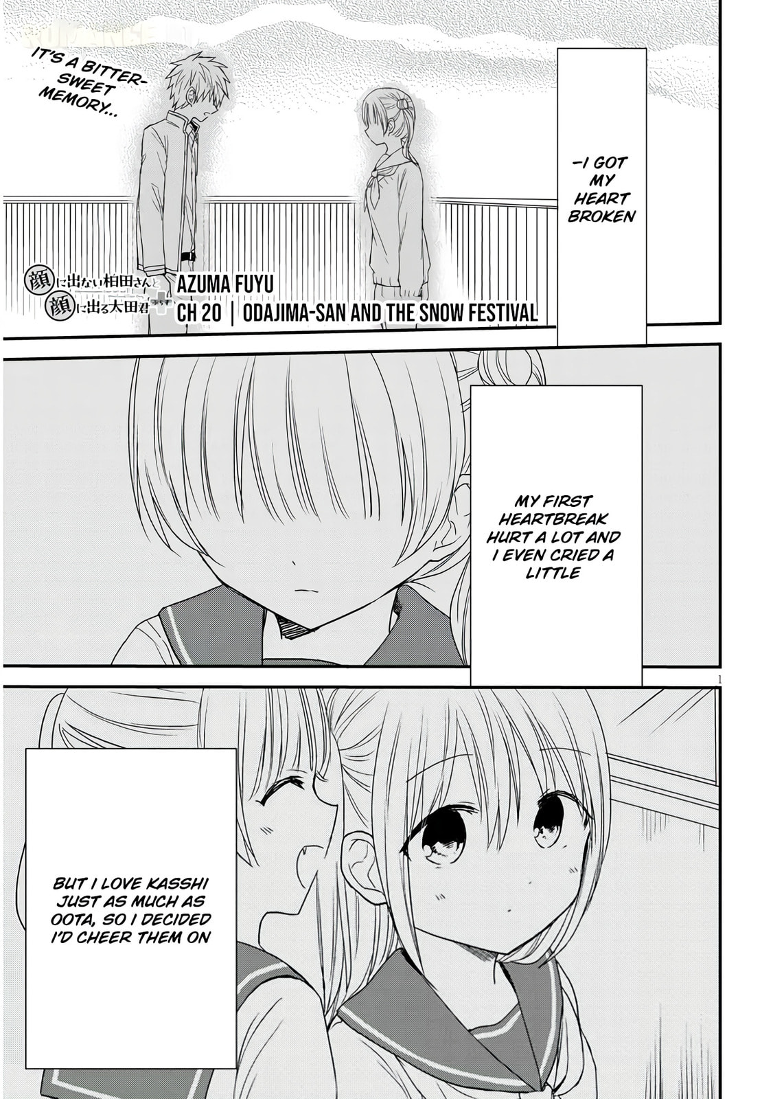 Expressionless Face Girl and Emotional Face Boy+