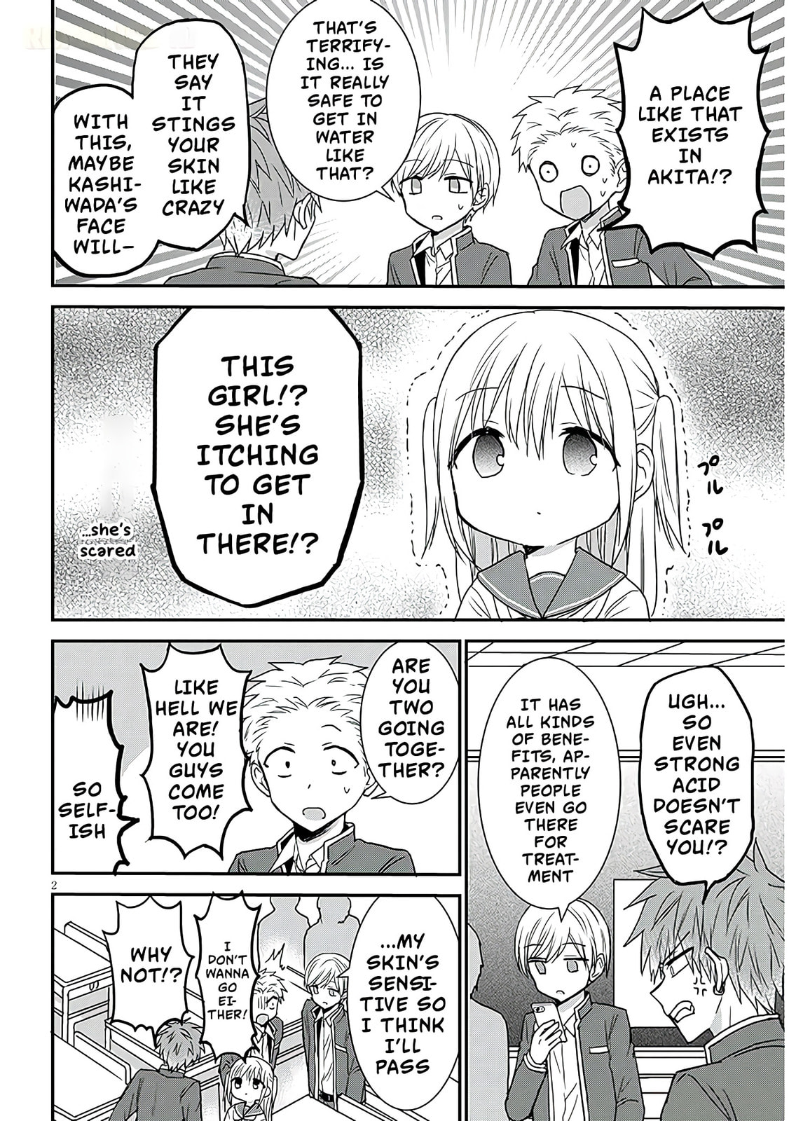 Expressionless Face Girl and Emotional Face Boy+