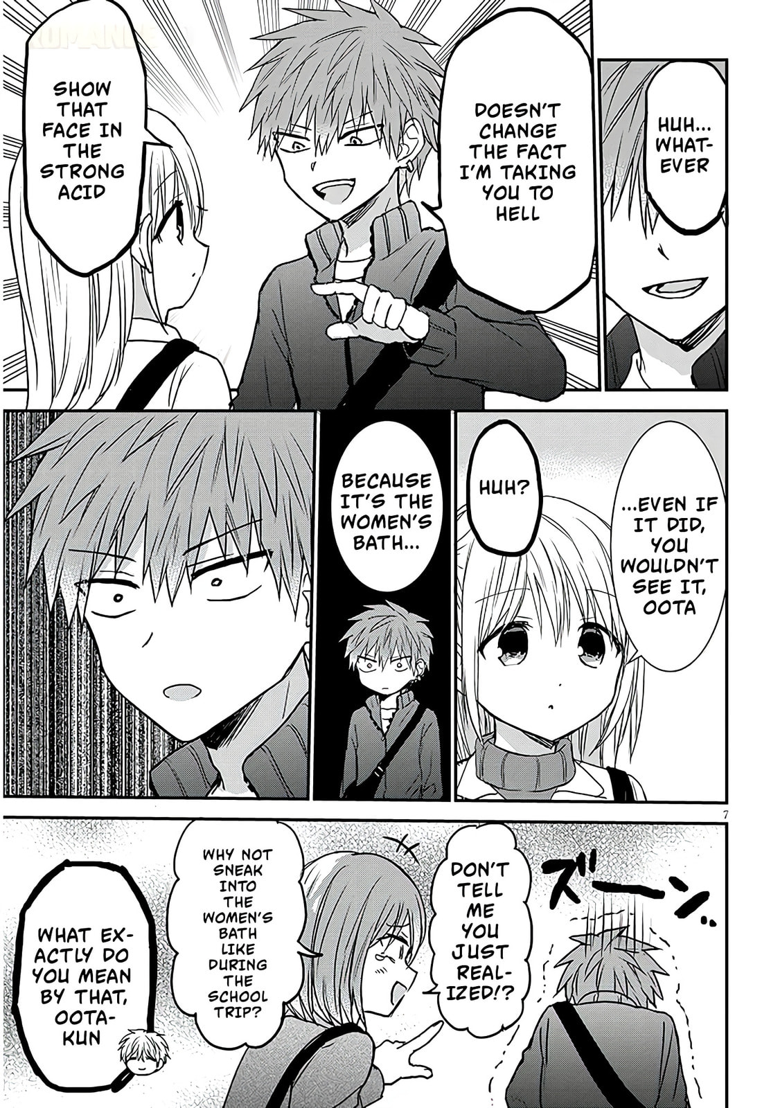 Expressionless Face Girl and Emotional Face Boy+