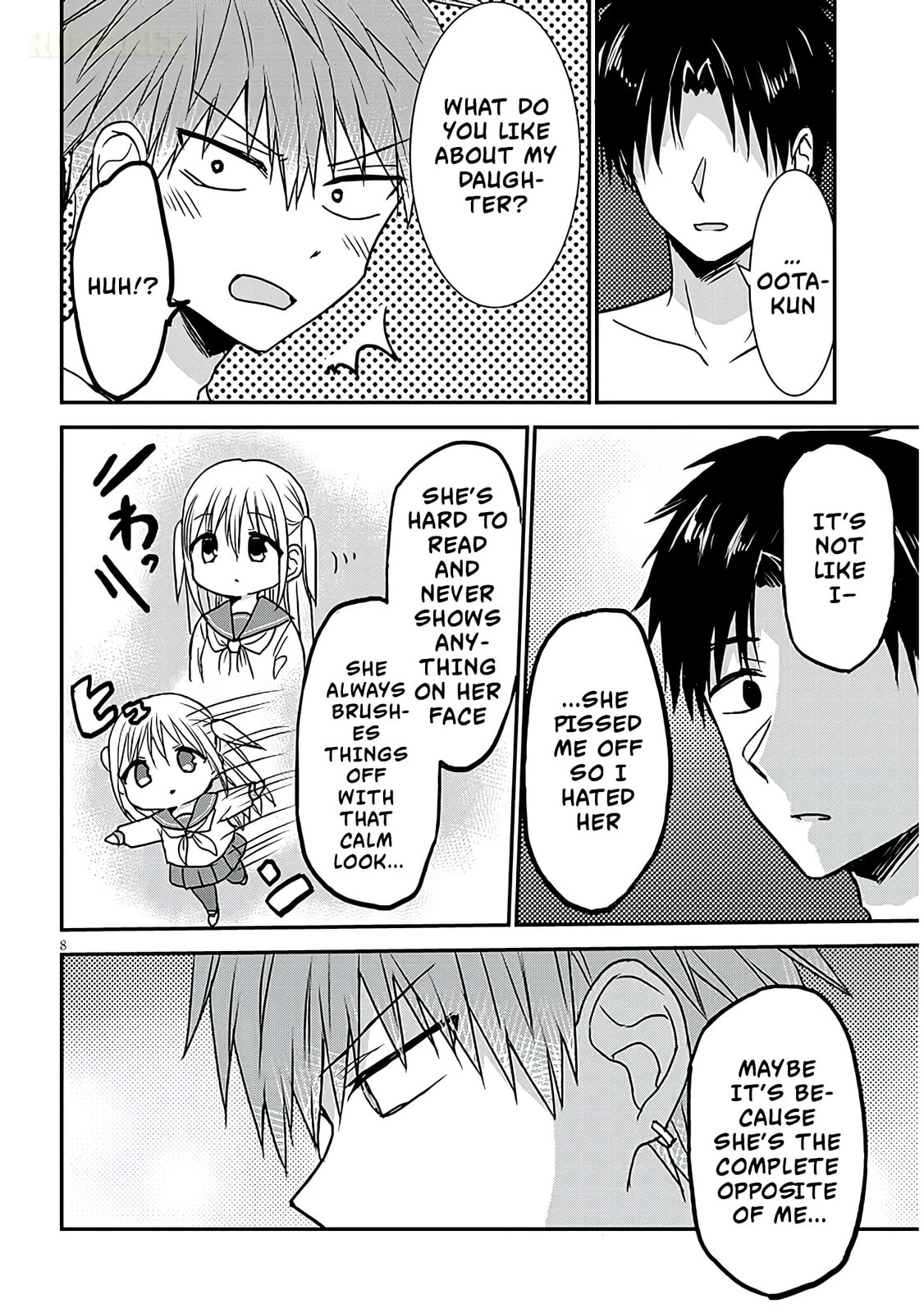 Expressionless Face Girl and Emotional Face Boy+