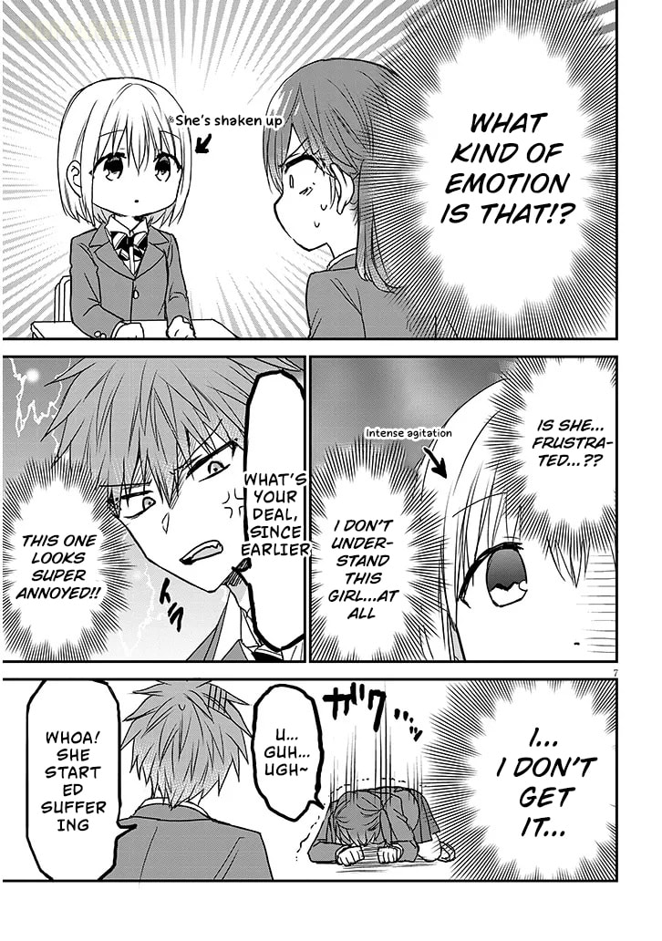 Expressionless Face Girl and Emotional Face Boy+