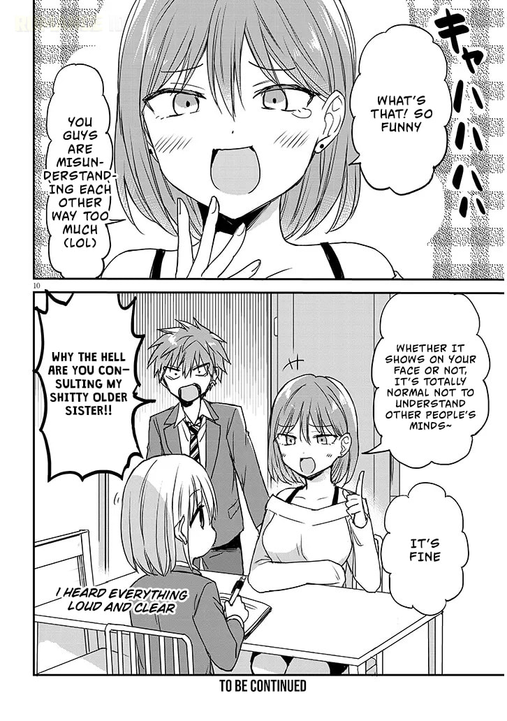 Expressionless Face Girl and Emotional Face Boy+