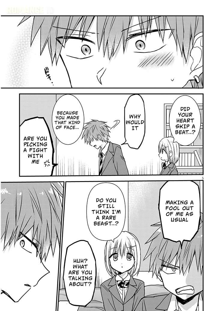 Expressionless Face Girl and Emotional Face Boy+