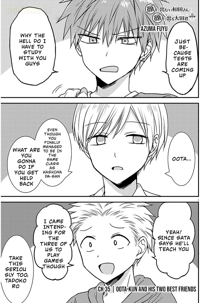 Expressionless Face Girl and Emotional Face Boy+