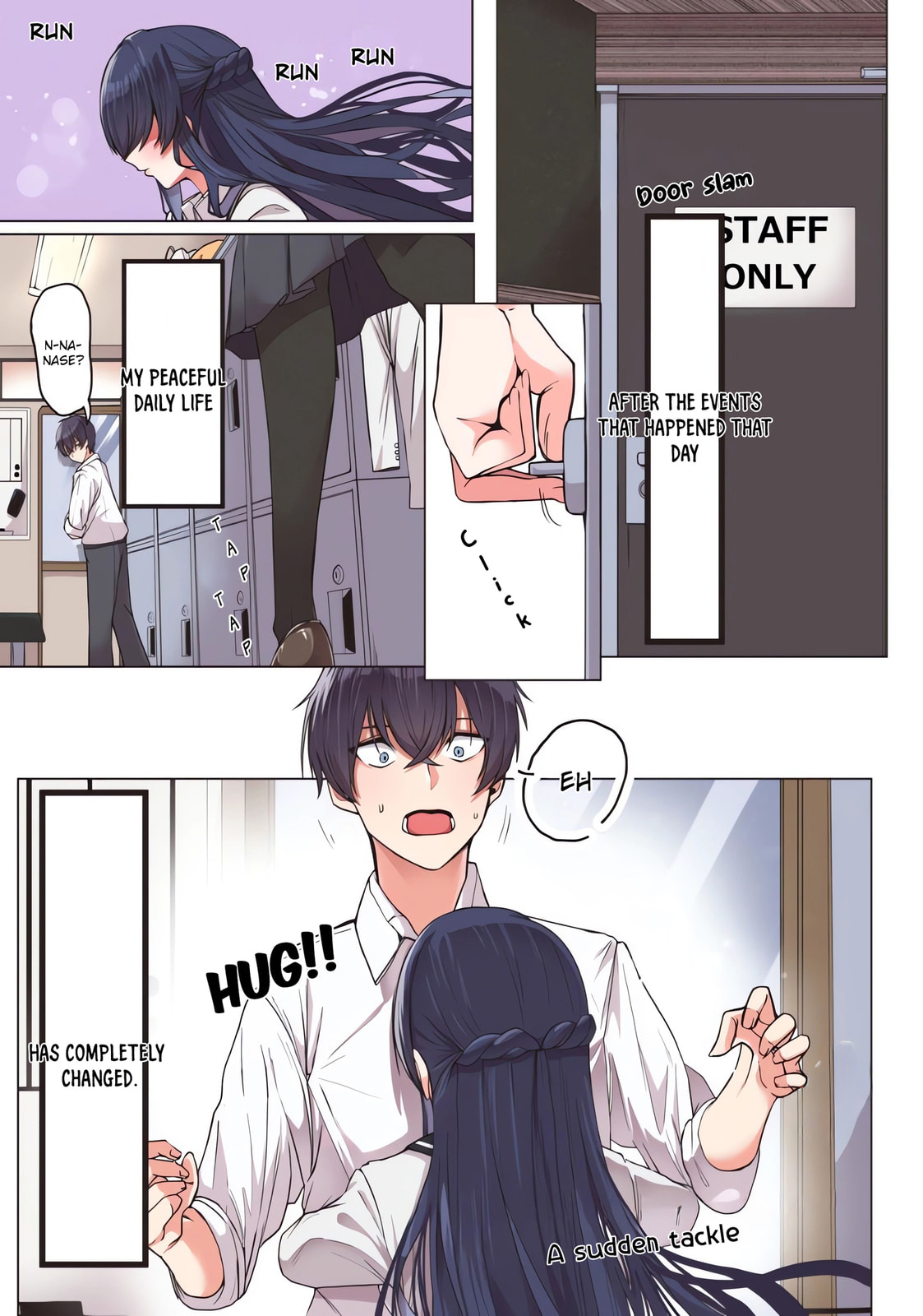 After I Rescued a Cold-Hearted, Black-Haired, Beautiful Girl, She Started Acting Sweet Only When We Were Alone