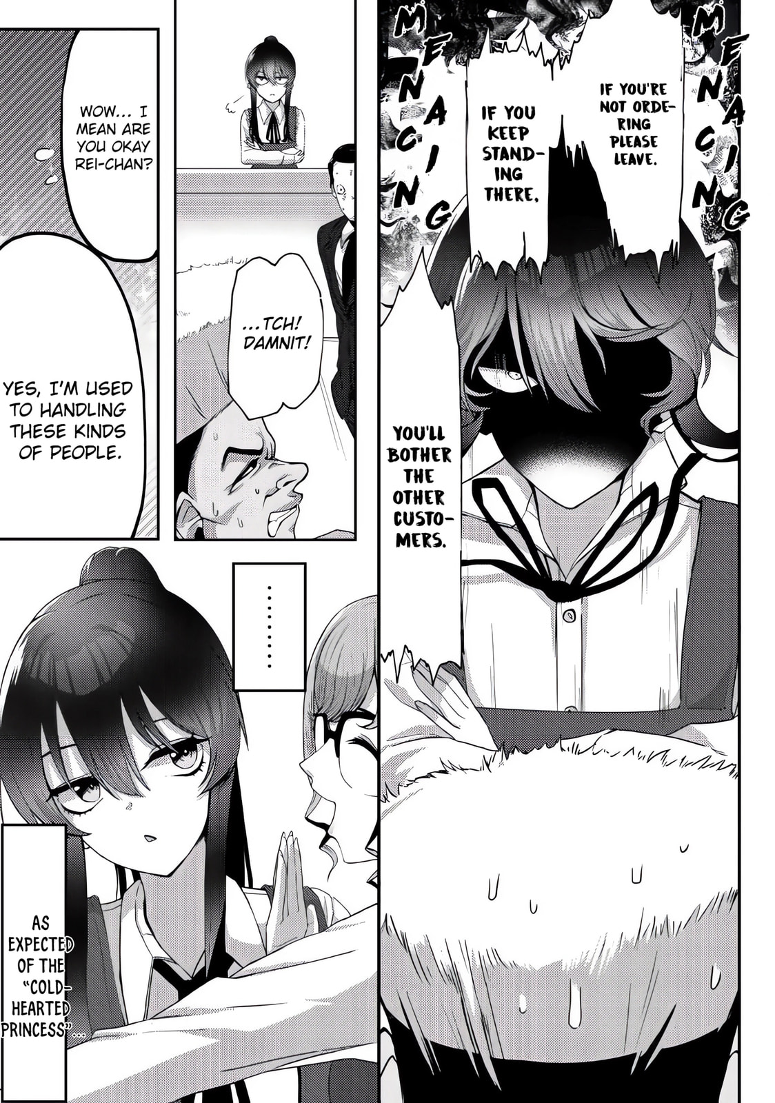 After I Rescued a Cold-Hearted, Black-Haired, Beautiful Girl, She Started Acting Sweet Only When We Were Alone