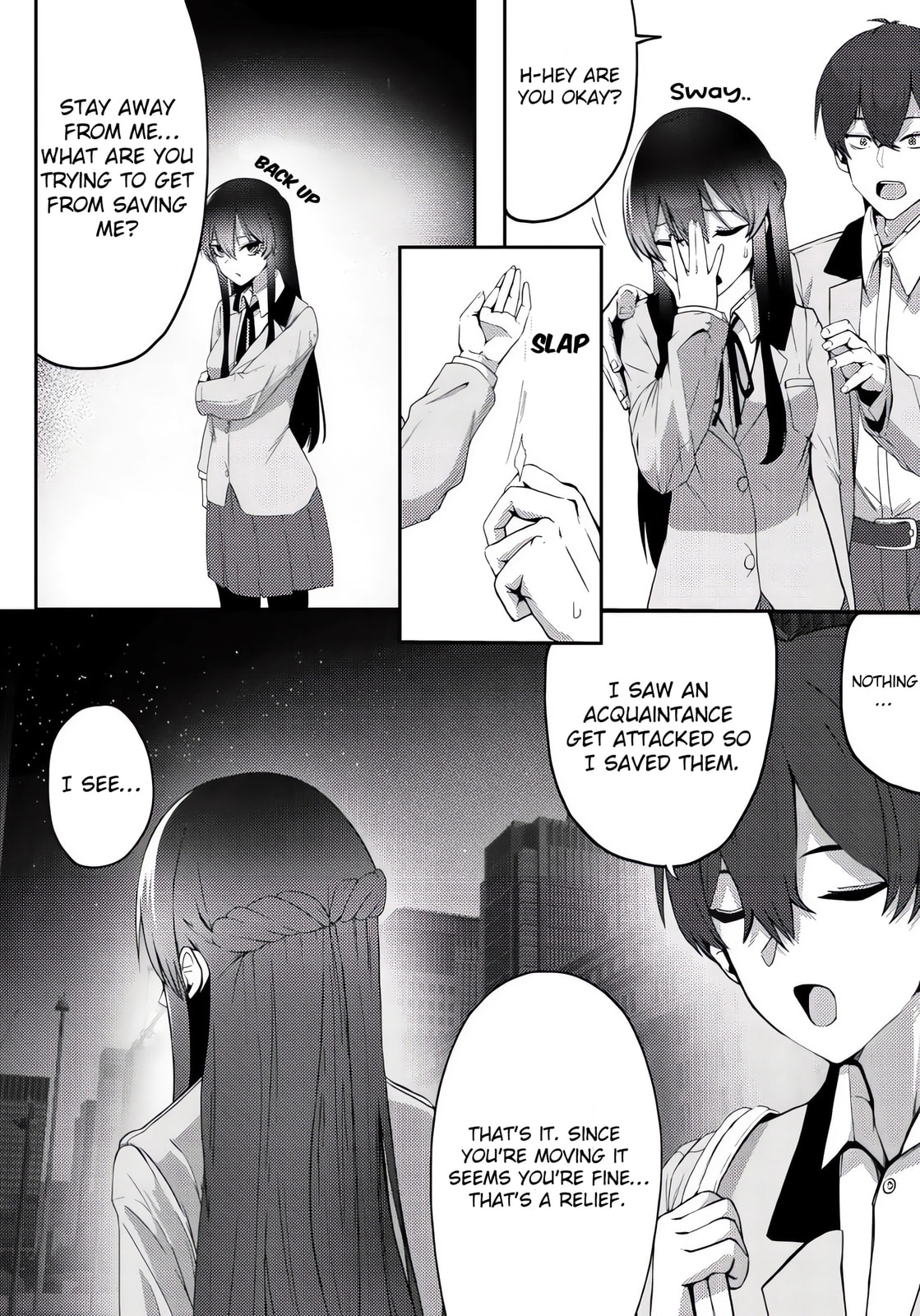 After I Rescued a Cold-Hearted, Black-Haired, Beautiful Girl, She Started Acting Sweet Only When We Were Alone