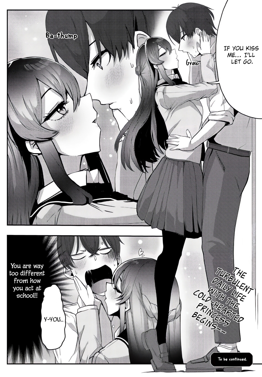 After I Rescued a Cold-Hearted, Black-Haired, Beautiful Girl, She Started Acting Sweet Only When We Were Alone