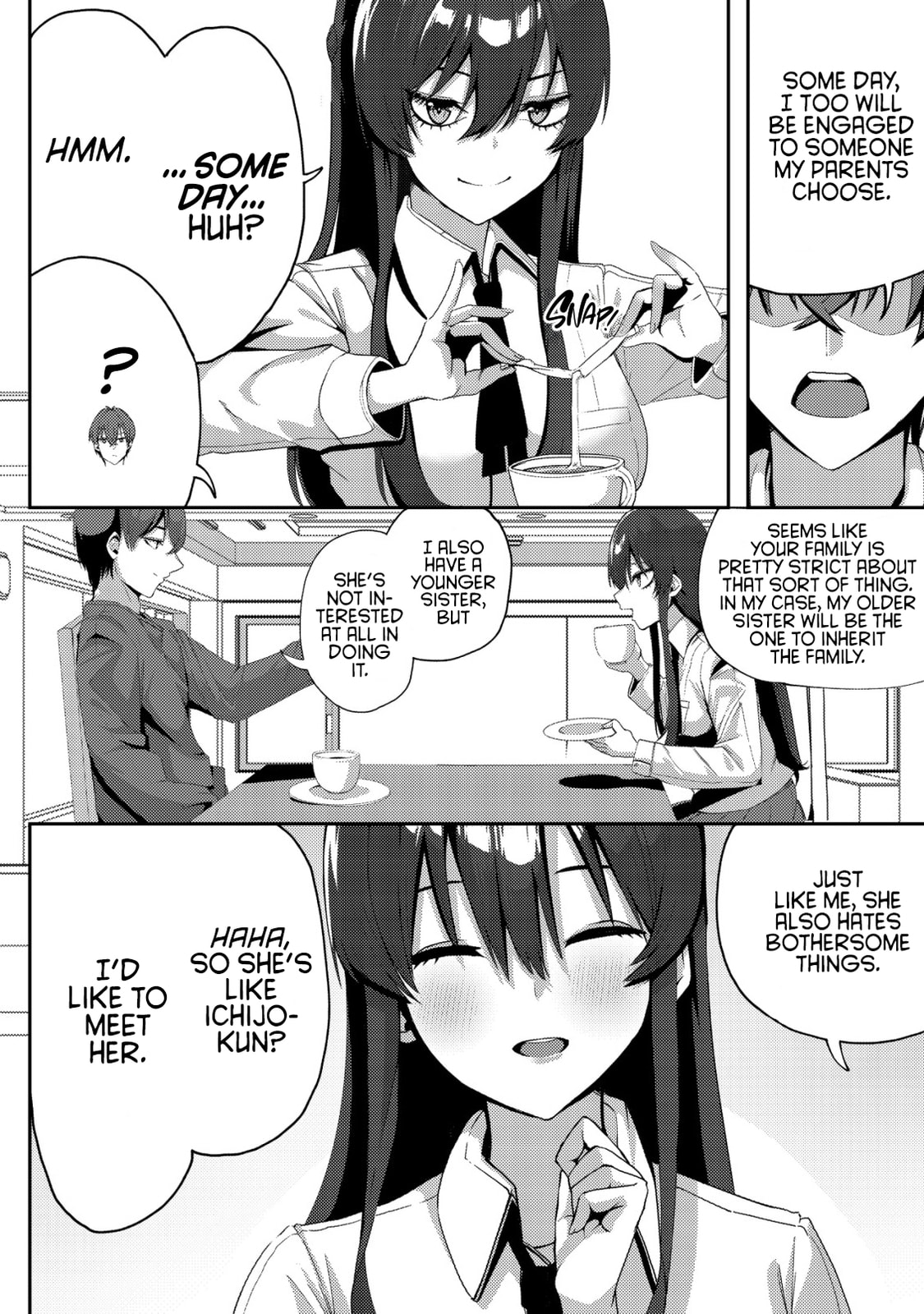 After I Rescued a Cold-Hearted, Black-Haired, Beautiful Girl, She Started Acting Sweet Only When We Were Alone